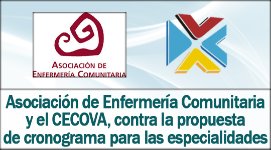 El CECOVA y la AEC consideran inadmisible el cronograma para la creación, implantación y dotación de plazas de las categorías de enfermeros-as especialistas en los distintos servicios de salud