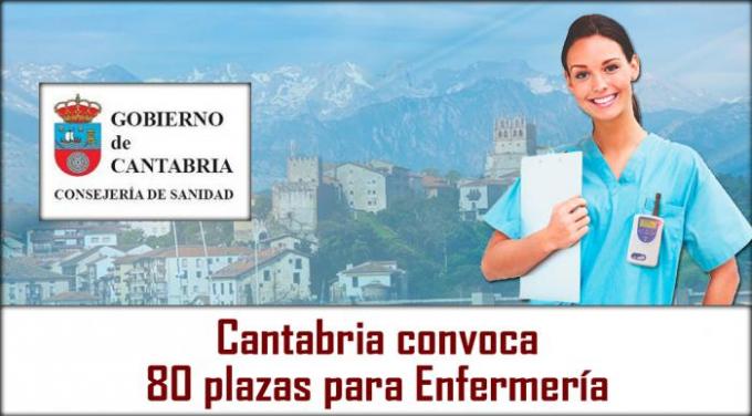 Cantabria convoca 80 plazas para Enfermería