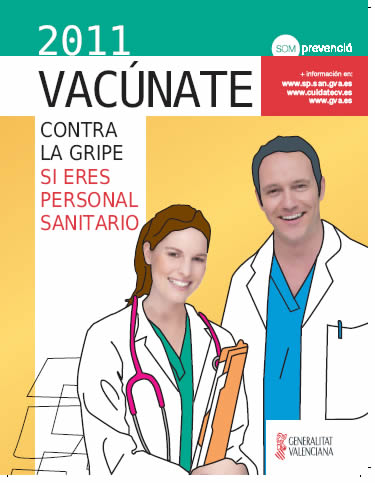 Inicio de la campaña de vacunación antigripal 2011/2012 de la Conselleria de Sanidad