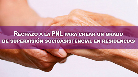 El CECOVA exige la inmediata retirada de la PNL presentada por el PSOE para crear un grado de supervisión socioasistencial en residencias