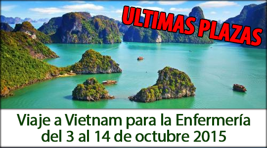 Viaje a Vietnam para la Enfermería autonómica del 3 al 14 de octubre 2015