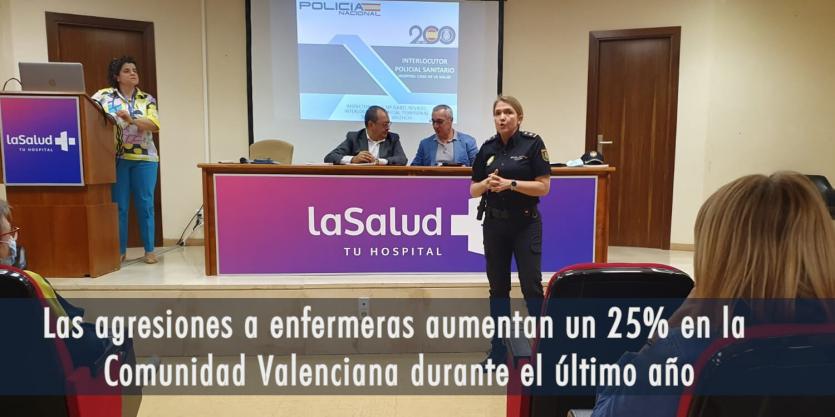 Las agresiones a enfermeras aumentan un 25% en la Comunidad Valenciana durante el último año