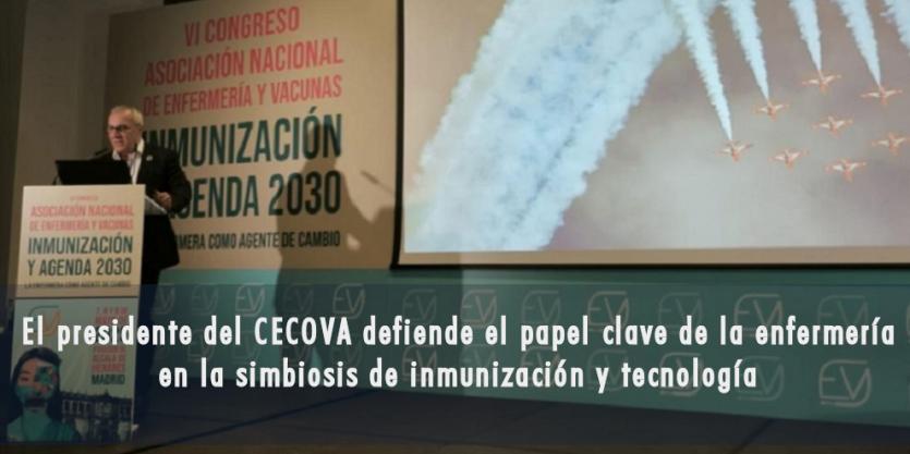 El presidente del CECOVA defiende el papel clave de la enfermería en la simbiosis de inmunización y tecnología