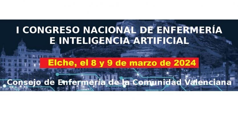 Falta un mes para el Congreso Inteligencia Artificial: Enfermería 3.0 del CECOVA
