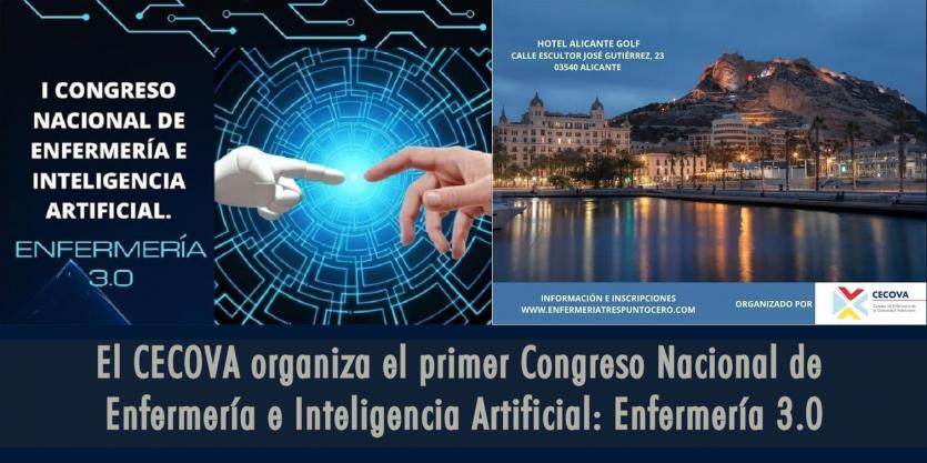 El CECOVA organiza el primer Congreso Nacional de Enfermería e Inteligencia Artificial: Enfermería 3.0