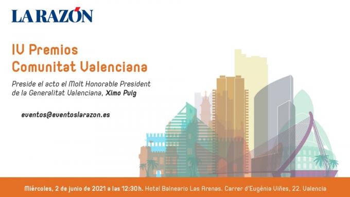 El diario La Razón concede uno de sus IV Premios Comunitat Valenciana al Colegio de Enfermería de Valencia “por la extraordinaria labor desarrollada durante este largo año”
