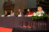 Mesa presidencial de la gala del Día de la Enfermería de la Comunidad Valenciana 2023