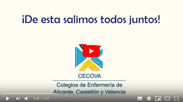 Homenaje del CECOVA y los colegios de Alicante, Castellón y Valencia a las enfermeras
